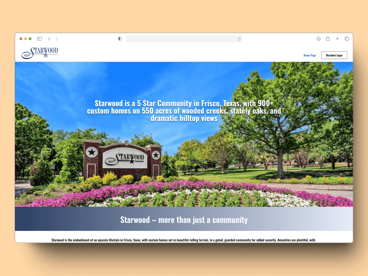 best Texas HOA websites best Texas HOA websites