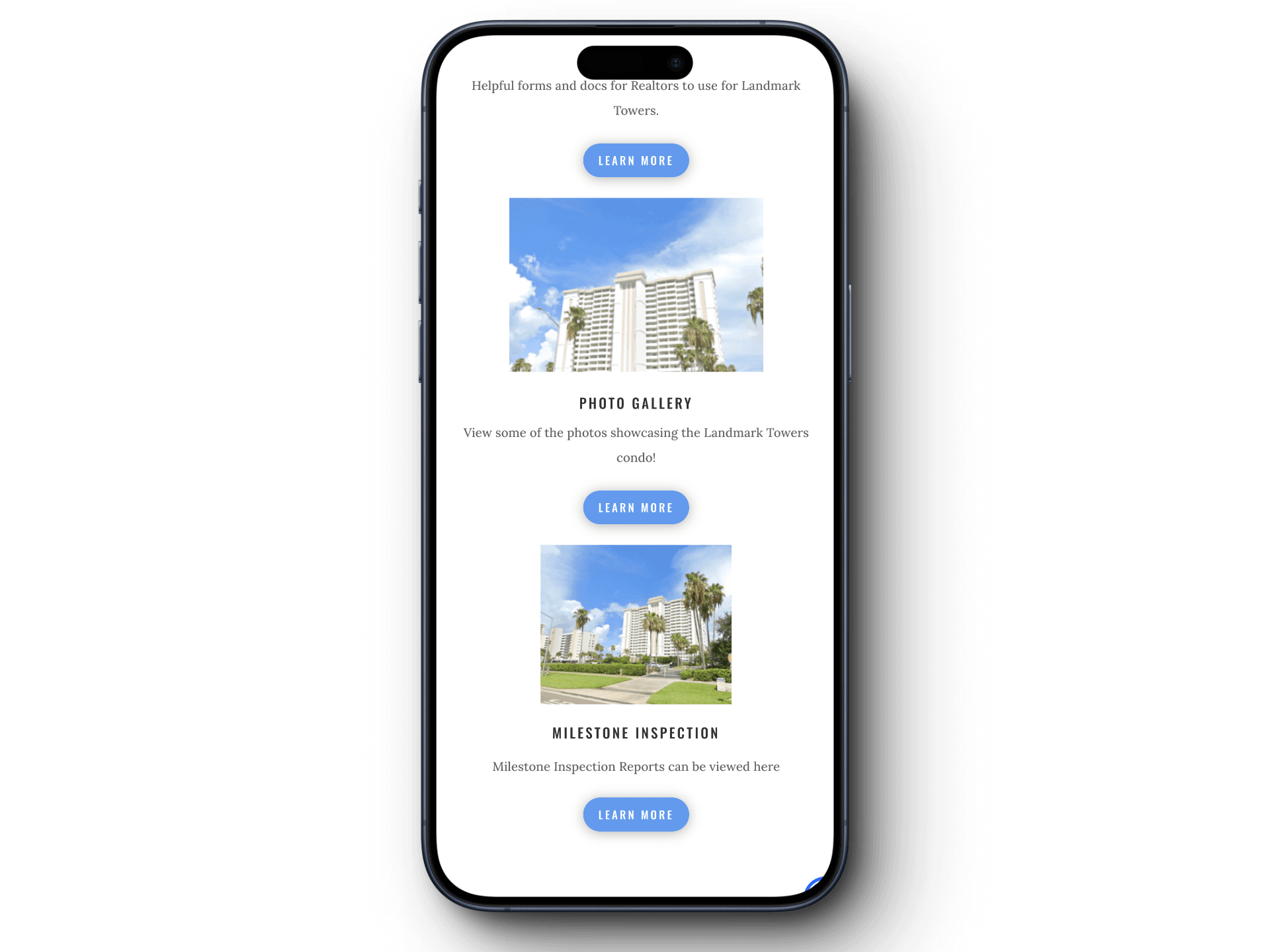 Responsive HOA Websites