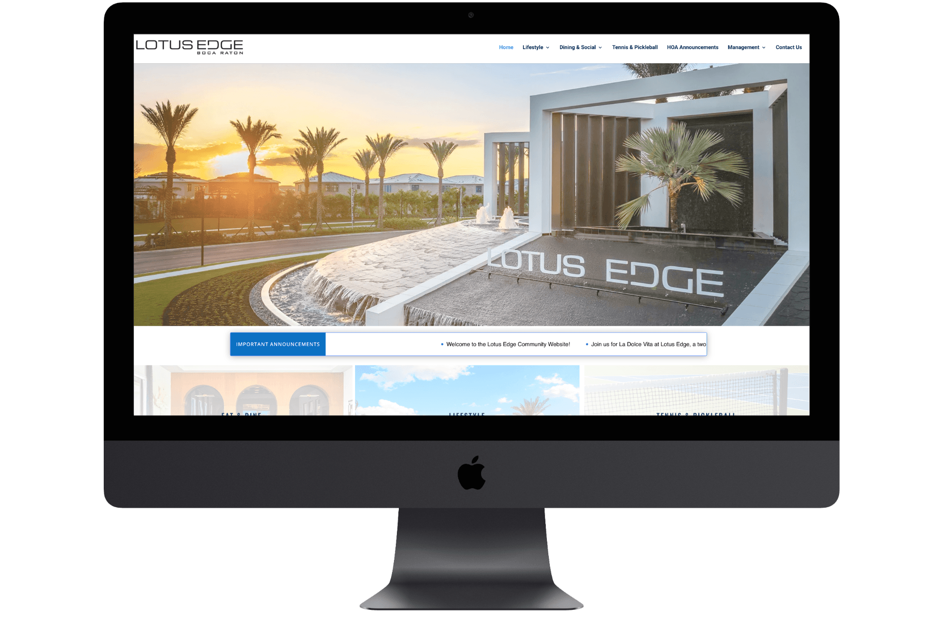 HOA & Condo Websites Built by PropertyPop for Community Associations